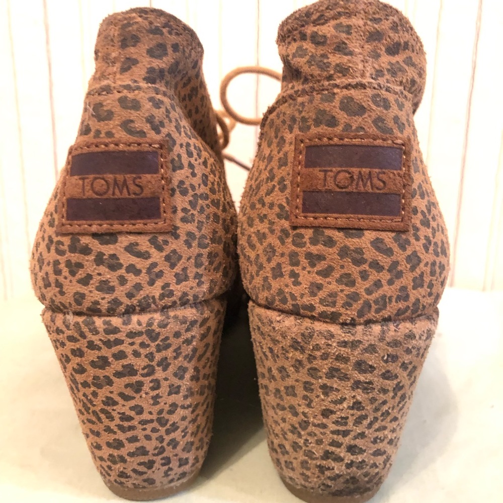Cheetah Toms Booties